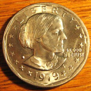 1979 S SUSAN B. ANTHONY 1 DOLLAR COIN